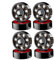 HpLive 8 Stück Keramik Skate Kugellager, 608RS Kugellager für Skate, Skateboard Kugellager Longboard Kugellager Roller Skate Kugellager 8mm x 22mm x 7mm