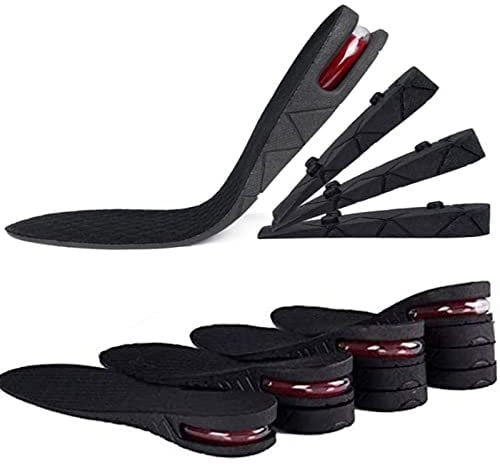 Höhe Erhöhen Einlegesohle Kissen Höhe Heben Verstellbaren Cut Schuh Ferse Einfügen Größer Frauen Männer Unisex Qualität fuß Pads (3-9cm )