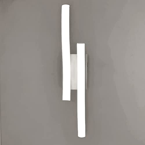 ANMECS LED Applique da Parete Interno Moderno 10W 800LM, Lampada da Parete luce da parete a muro per Camera da letto Scale Corridoio Soggiorno (Luce Fredda/6500K)