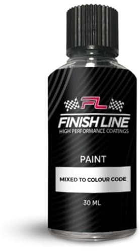 Finish Line 202 Onyx noir pour peinture de retouche TOYOTA, bouteille de 30ML avec pinceau