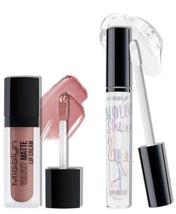 Misslyn Langanhaltender Lipgloss und Balsam für volle Lippen, Volumencreme