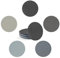 25PCS 150mm Wet Dry Sanding Discs Assorted Grit 1000/2000/3000/4000/5000 Waterproof Hook & Loop Sandpaper Silicon Carbide for Automotive Metal Sanding Polishing