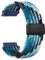 Vancle Nylon 20mm Uhrenarmband Damen Herren, Smartwatch Armband 20mm Sport Gewebtes Ersatzarmbänder mit Einstellbar Magnetverschluss und Schnellverschluss Armbänder für Damen Herren