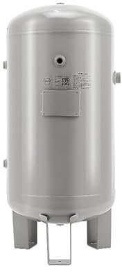 Air Compressor Reservoir Tank 1 3 5 8 10 15 20 Gallon Air Tank Only, Large Vertical Tank Air Compressor Tank for Truck/Car Tires，Carbon Steel Gas Storage Containers(5 L/1.3 GaL)