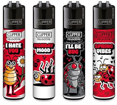 Clipper Feuerzeug Quartal 1/2025 (Ladybirds #2)