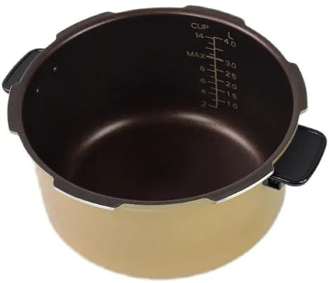 Pentola a Pressione elettrica da 5 Litri con Manico Compatibile con Midea MY-12SS509A/13SS505A/13PSS506A Pentola a Pressione di Ricambio Ciotola Interna