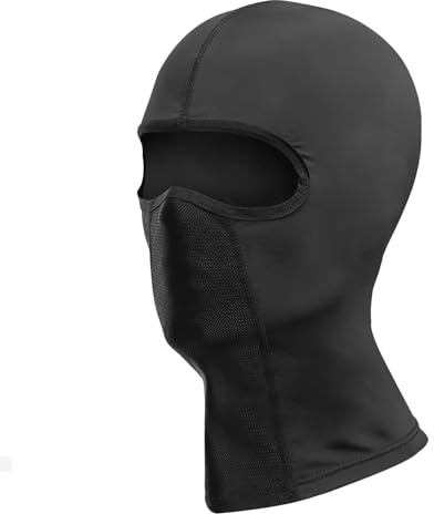 Betmho Balaclava Mask TMC01 Cycling Head Cover Protection Bandanas face Shield Scarf for Skiing Cycling Running Climbing Hunting Hiking Yoga Fishing in All Weathers-Black
