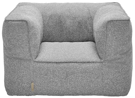 blomus Outdoor Sessel -Grow- | Loungesessel für Garten & Terrasse, wetterfest & UV-beständig | Farbe Stone Bouclé | Sitzmodul ohne Bodenplatte