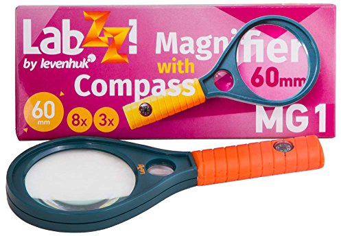 Levenhuk LabZZ MG1 Kinderlupe mit Kompass Lernlupe für Kinder