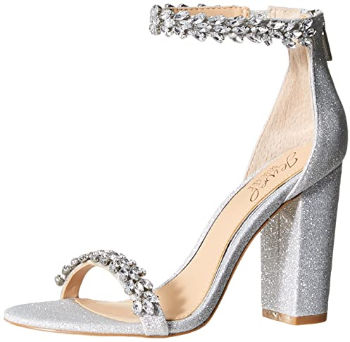 Jewel Badgley Mischka Mayra Abendschuh mit Knöchelriemen