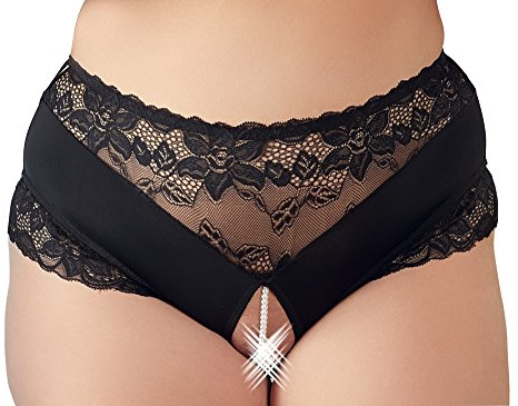 Cottelli CURVES Av2022-cottelli Lingerie-beaded Briefs in Large Size-33b06379