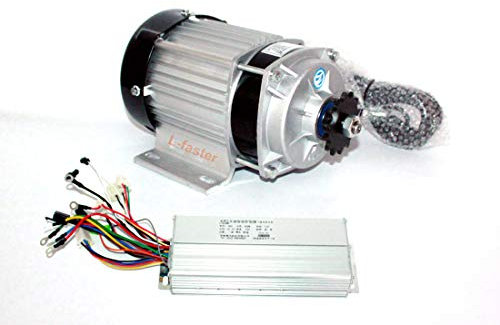 L-faster 48V 500W 750W elektrischer schwanzloser Getriebemotor-elektrischer Dreiradmotor mit dem Ventilator, der elektrischen Kettenantriebsmotor abkühlt (48V750W)