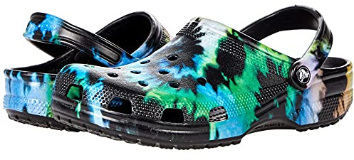 Crocs Unisex Adult Classic Hiker Clog, Black Pastel, 1.5 UK Men/ 2 UK Women