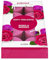 pajoma® Teelichte 8 Stück, Roses & Berries | Duft-Teelichte in Polycarbonathülle, Brenndauer ca. 4 Stunden - Höhe 1,5 cm ø 3,5 cm | Premium Qualität | Deko, Gastronomie, Outdoor, Windgläser, Hochzeit