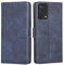 RankOne Cover per OPPO A74 (4G) (6.43 Inches), Custodia Flip Pelle Portafoglio, Magnetica Libro Bumper Cover Case - Blu