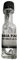 BLUSUPERSHOP 1 Mini Bottiglia in Vetro Alta 9 CM Nebbia padana 20ML Circa Stampa Bianco e Nero bomboniera Divertente Portachiavi Omaggio amuleto