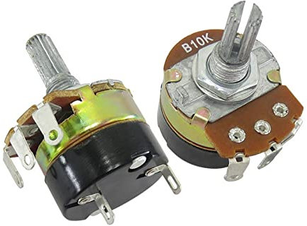 JMORCO 20PCS WH138-1 Potentiometer Einstellbaren Widerstand B5K B10K B20K B50K B100K B250K B500K Geschwindigkeit Regler Potentiometer (Size : 10K Ohm)