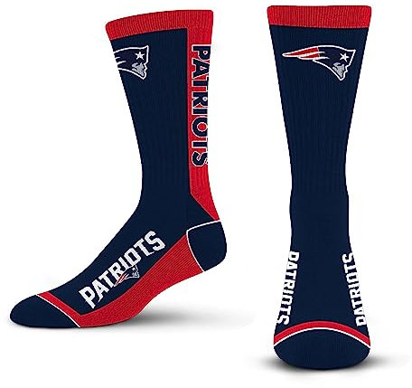 Fanatics For Bare Feet MVP NFL Team Socks Socken (40-46, New England Patriots)