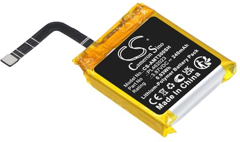 TCTK Akku 240mAh Kompatibel mit [Amazfit] A2035, GTS 3 Ersetzt PL462023