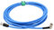 HangTon 12G 4K Raw Sdi Câble Vidéo Coaxial Bnc À Bnc Canare Lv - 61S 75 ohm Sony Arri Caméra Moniteur Flex Shield 1.5M Bleu Angle Droit À Droite