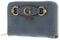 Guess Izzy Medium Zip Around Light Denim Logo