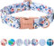 Unique style paws Blaue Rose Hundehalsband Geschirre Halsbänder & Leinen für Halsband Hund Breit Fliege Kette Hund Dog Collar Zughalsband Geschenke für Kleine Mittlerer Große Hunde S