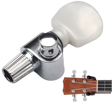 Banjo-Stimmwirbel, Stimmgerät für 5-saitiges Banjo,Mechaniken Stimmwirbel - Gitarren-Stimmschlüssel, Stimmknöpfe, Banjo-Kopf-Mechaniken, Stimmwirbel, Banjo-Gitarren-Ersatzteile
