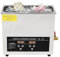 Digital Ultrasonic Cleaning Machine, Stainless Steel Ultrasonic Cleaner Machine, Professional Ultrasonic Parts Cleaner for Retainer Glasses Jewelry (6.5L)