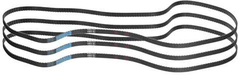 QUARKZMAN 3 Stück 480XL 037 Zahnriemen 240 Zähne Gummi-Zahnriemen, 0,37 Breite, 0,20 Steigung Synchron-Zahnriemen