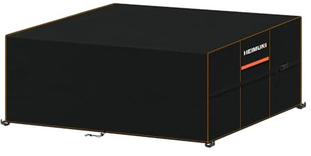 HEIMUNI Housse Protection Table de Jardin Exterieur, Housses pour Mobilier de Jardin Bache Table Exterieur Imperméable, Housse Salon de Jardin Exterieur pour Table, Chaise et Canapé (160x90x75cm)