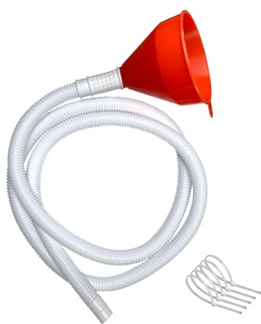 scyca Trichter für Weihnachtsbaum, Bewässerungsgerät für Weihnachtsbaum, Trichter mit flexiblem Schlauch, 1,5 m, breite Öffnung, Bewässerungsgerät für Bäume