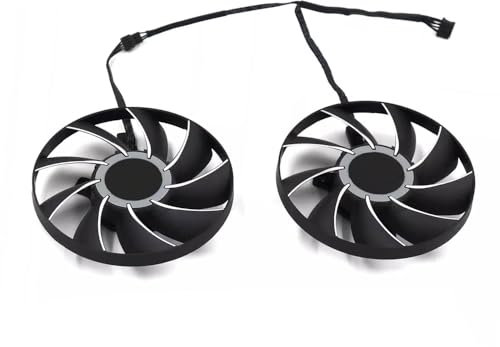 RAKSTORE AUB0812VD-00 Graphics Card Cooling Fan Replacement for RX 6700 XT FE Quiet Cooler Fan