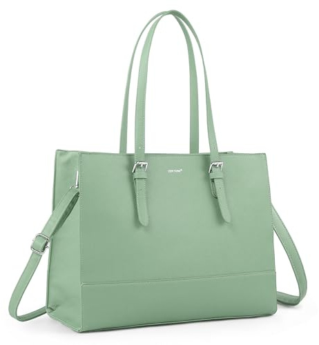 TANTOMI Sac à main pour ordinateur portable et femme, 15,6 , porte-documents, sac à bandoulière d'affaires, sac à main