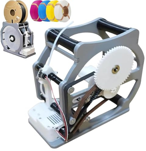 Electric Spool Rewinder, 3D Industrial Filament Respooler, Smart Start And Stop For 1 Kg Spools, Tidy Without Tangle, For 1.75 Mm PLA/ABS/PETG Filament, Supports ≤4 Mm Wire