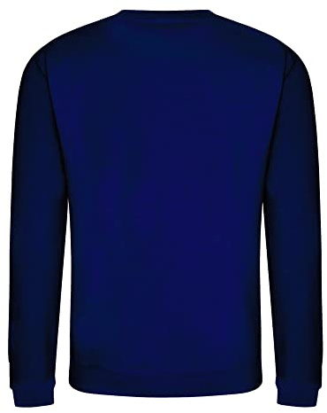 AWDis Men's Sweat Sweatshirt, Blue (Oxford Navy), Small