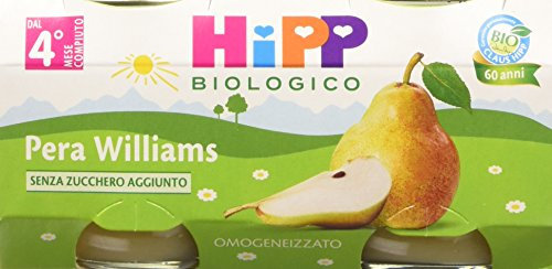 Hipp Omo Pera Williams - Confezione 2 x 80 g