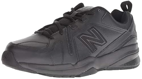 New Balance Men's 608 V5 Cross Trainer, Black/Black, 8.5 UK
