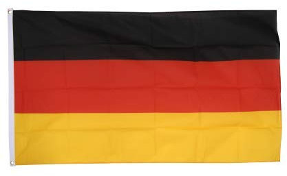 Flaggenfritze® Fahne Flagge Deutschland 60 x 90 cm Premiumqualität