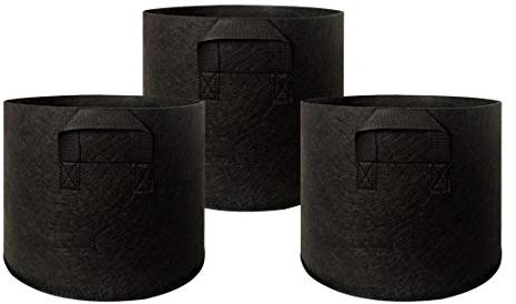 WISMURHI 3 Pack 20 Gallon Plant Grow Bags, Heavy Duty Thickened Nonwoven Fabric Pots with Handles