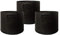 WISMURHI 3 Pack 20 Gallon Plant Grow Bags, Heavy Duty Thickened Nonwoven Fabric Pots with Handles