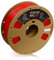OVERTURE PETG Filament Aufgerüstet 1,75 mm, 1kg (2,2 lbs) Spule, 3D-Druck-Filament, Maßgenauigkeit +/- 0.02 mm (Rot)
