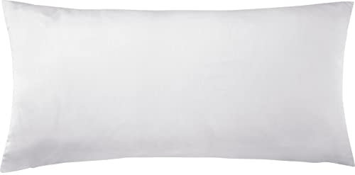 Pure Label Mako Satin Kopfkissenbezug 40x80 cm aus 100% Baumwolle in weiß - Traumhaft weicher Kissenbezug passend zu unseren Bettwäsche Sets