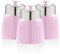 Swan SWKA1024PN Retro Set mit 3 Kanistern, rosa