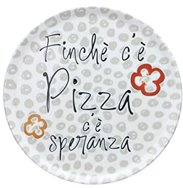 Tognana Andrea Fontebasso Piatto Pizza in porcellana Pizza Speranza 33 cm