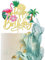 1 Stück Happy Birthday Cake Topper Tropical Luau Geburtstag Tortendeko Glitter Flamingo Blume Plam Leave Ananas Kuchendekoration für Sommer Baby Dusche Geburtstag Party Zubehör