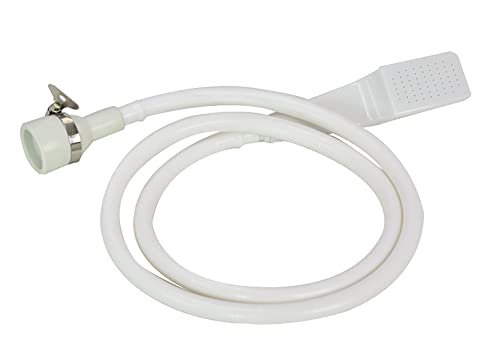 Kobe Professional Shower Head and Extra Long Hose Set for Bath Taps/Tap Shower Attachment - Secure Fit Clamp Included - Perfect Portable Shower/Portable Dog Shower - 3m Hose
