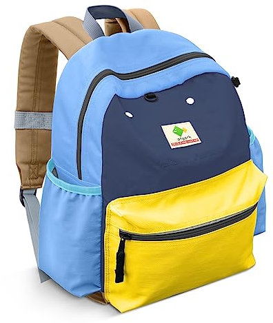 Kleinkind-Rucksack-Leine für Kleinkinder 1–3: Baby-Rucksack mit Leine für Jungen und Mädchen, Anti-Verlust-Geschirr für Spaziergänge, Lemon-shark-s, Small, Alter 1–3 Jahre (29,5 cm hoch, passt nicht