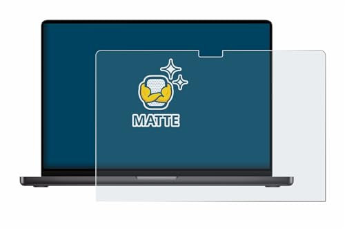 BROTECT Protector Pantalla Anti-Reflejos para Apple MacBook Pro 16 2023 M3 Película Mate Anti-Huellas
