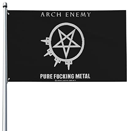 Arch Bridge Enemy Flagge, 90 x 150 cm, Garten- und Hof-Hausflaggen, Grußbanner, Innen- und Außenbereich, Party- und Heimdekoration