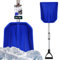 KOTARBAU® Auto Schneeschaufel Kunststoff Schneeschieber mit Aluminium Teleskopstiel 28,5-46,5 cm Kleine Auto Spaten Schneeschippe Schneeräumgeräte Schnee Schaufel Schneeschaufeln Schneeschüppe